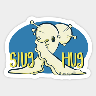 Slug Hug Sticker